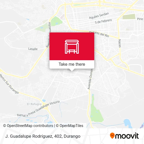 Mapa de J. Guadalupe Rodríguez, 402