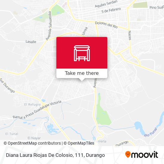 Diana Laura Riojas De Colosio, 111 map