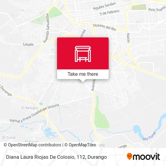 Mapa de Diana Laura Riojas De Colosio, 112