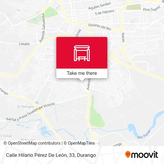 Mapa de Calle Hilario Pérez De León, 33