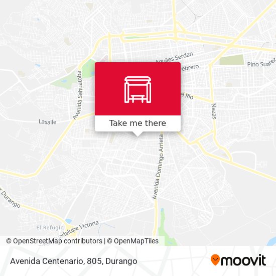 Mapa de Avenida Centenario, 805