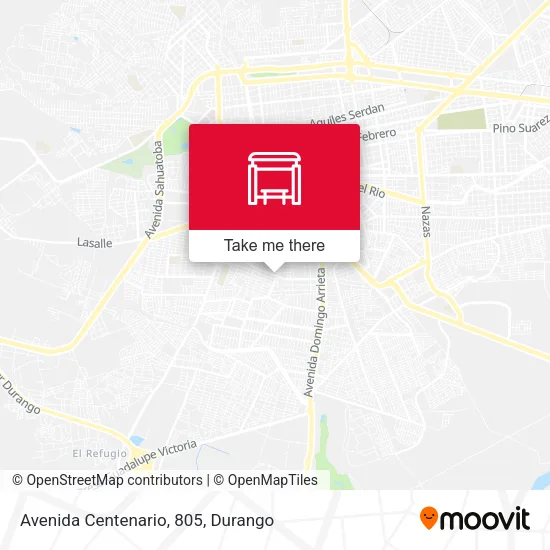 Mapa de Avenida Centenario, 805