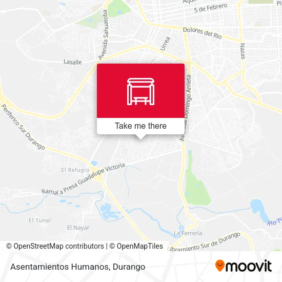 Mapa de Asentamientos Humanos