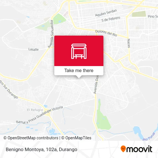 Mapa de Benigno Montoya, 102a