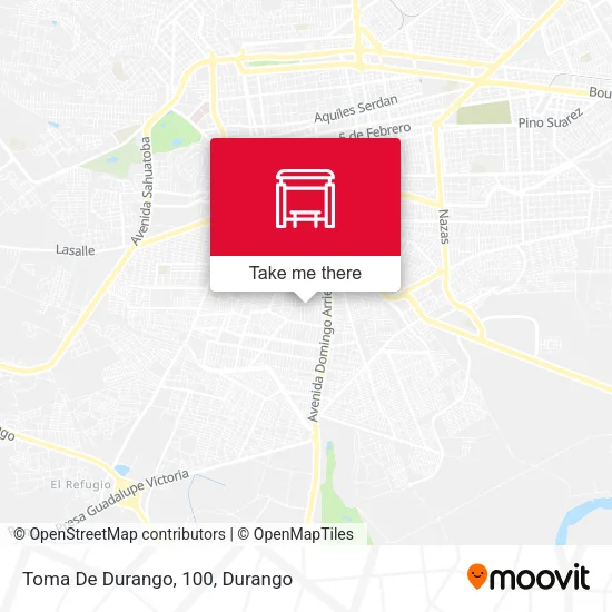 Mapa de Toma De Durango, 100