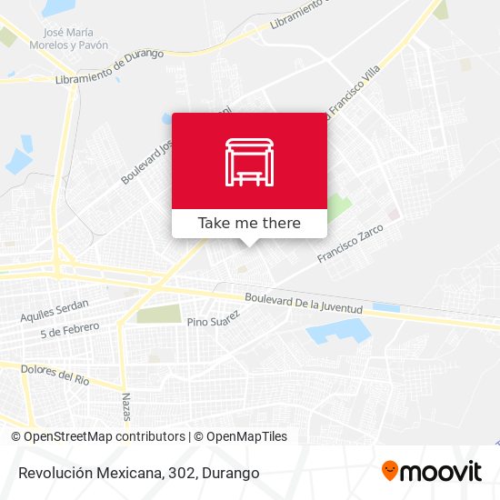 Revolución Mexicana, 302 map