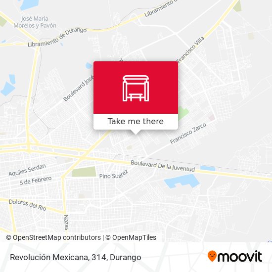 Revolución Mexicana, 314 map