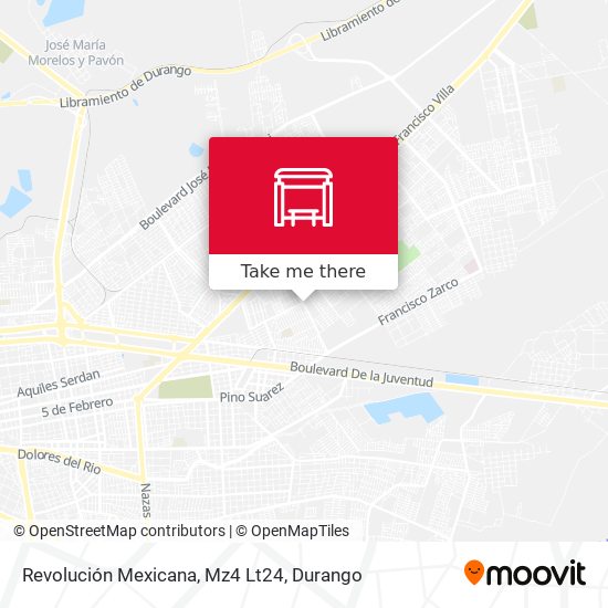 Mapa de Revolución Mexicana, Mz4 Lt24