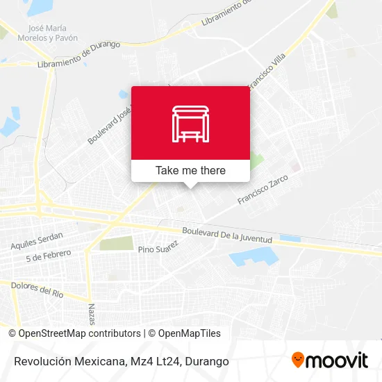 Mapa de Revolución Mexicana, Mz4 Lt24