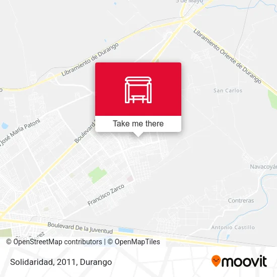 Mapa de Solidaridad, 2011