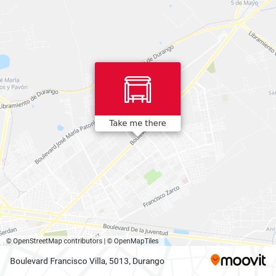 Boulevard Francisco Villa, 5013 map