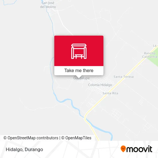 Mapa de Hidalgo