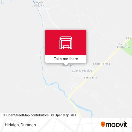 Mapa de Hidalgo