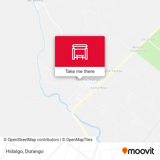 Mapa de Hidalgo