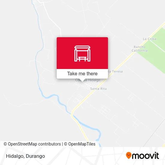 Mapa de Hidalgo