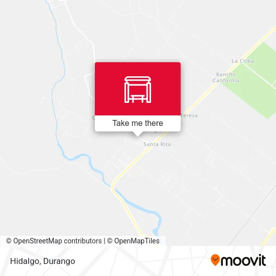 Mapa de Hidalgo
