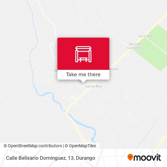 Calle Belisario Domínguez, 13 map