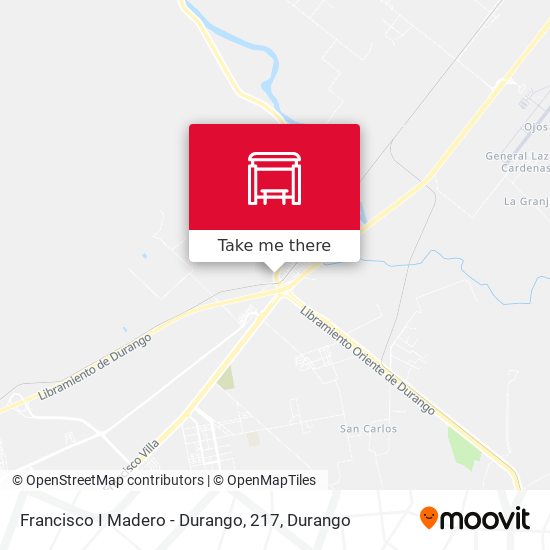 Francisco I Madero - Durango, 217 map