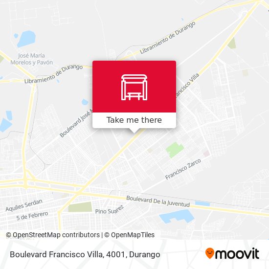 Boulevard Francisco Villa, 4001 map