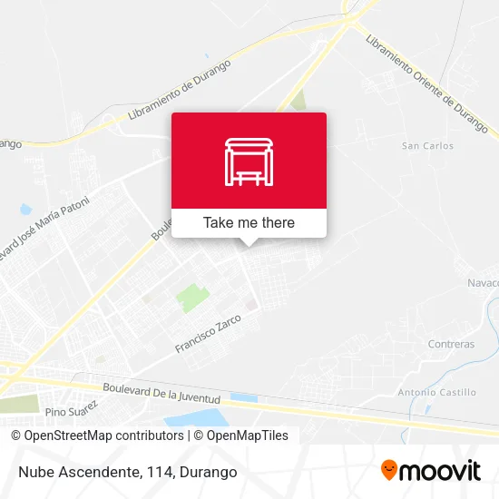 Mapa de Nube Ascendente, 114