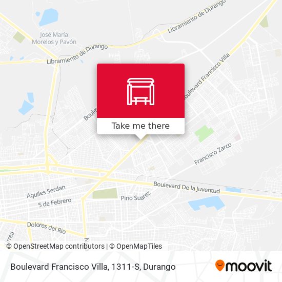 Mapa de Boulevard Francisco Villa, 1311-S