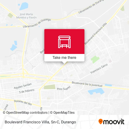 Mapa de Boulevard Francisco Villa, Sn-C