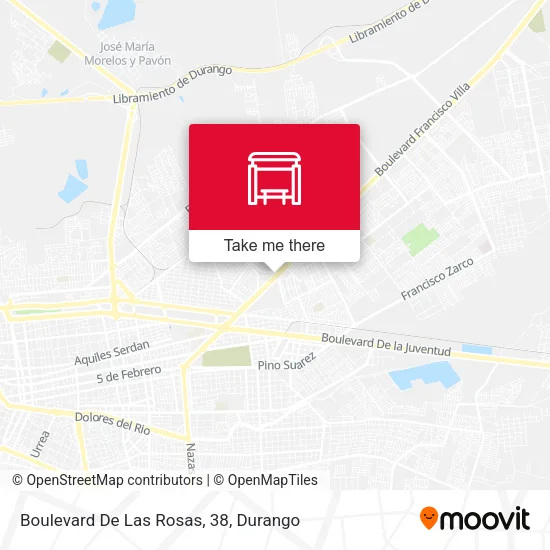 Mapa de Boulevard De Las Rosas, 38