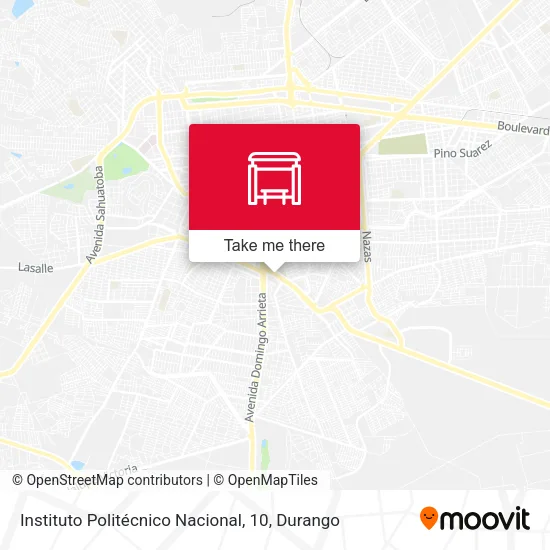 Mapa de Instituto Politécnico Nacional, 10