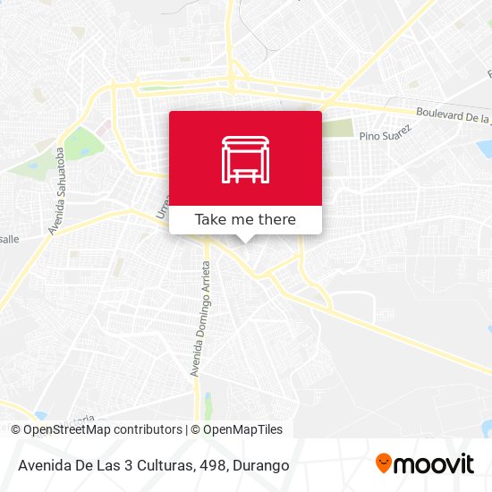 Mapa de Avenida De Las 3 Culturas, 498