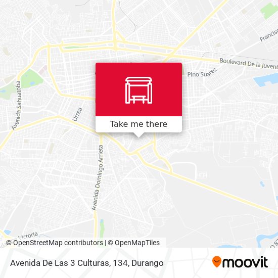 Mapa de Avenida De Las 3 Culturas, 134