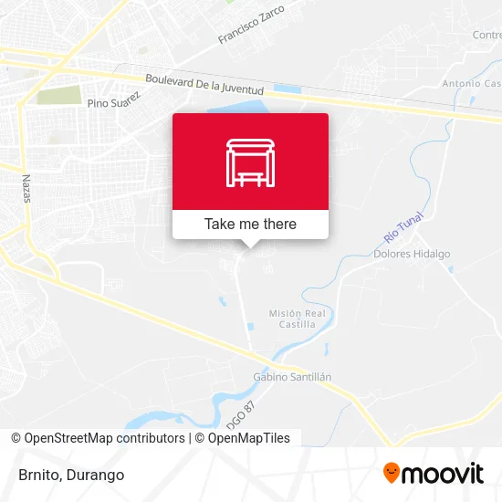 Mapa de Brnito