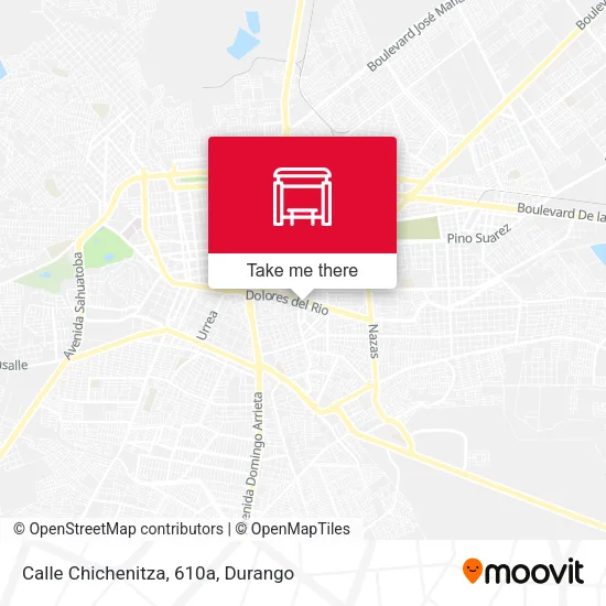 Mapa de Calle Chichenitza, 610a