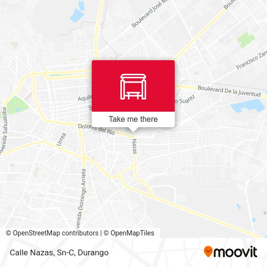 Mapa de Calle Nazas, Sn-C