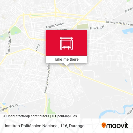 Mapa de Instituto Politécnico Nacional, 116