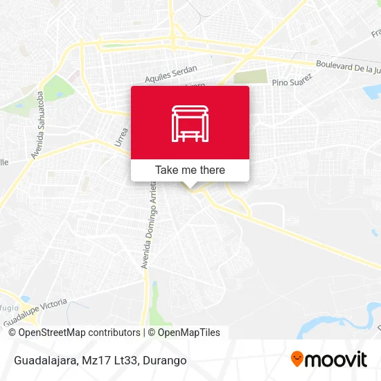 Mapa de Guadalajara, Mz17 Lt33