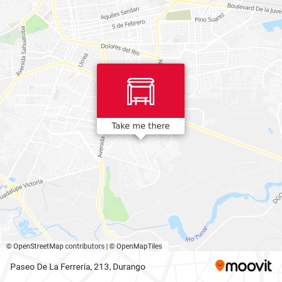 Mapa de Paseo De La Ferrería, 213