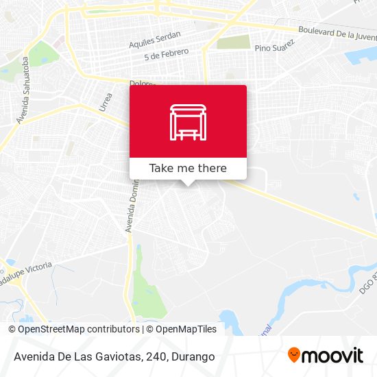 Avenida De Las Gaviotas, 240 map