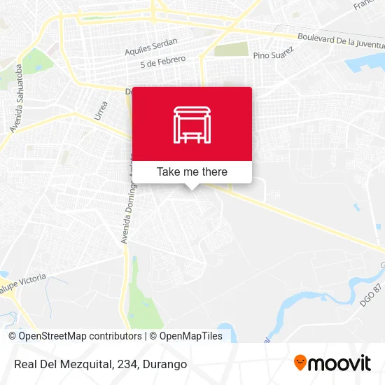 Mapa de Real Del Mezquital, 234