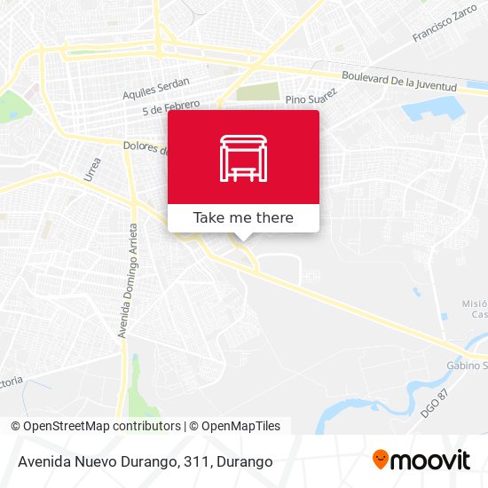 Avenida Nuevo Durango, 311 map
