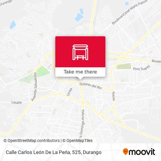 Calle Carlos León De La Peńa, 525 map