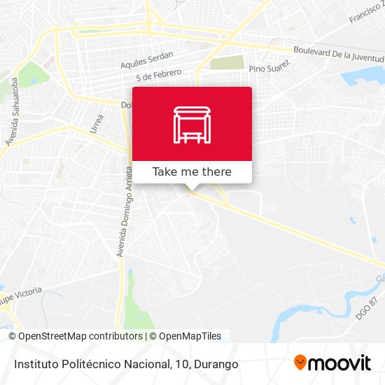 Mapa de Instituto Politécnico Nacional, 10