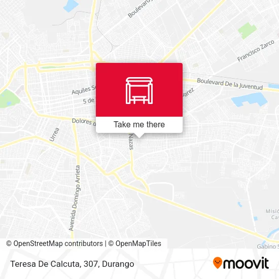 Mapa de Teresa De Calcuta, 307