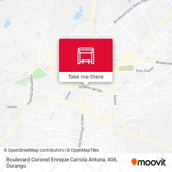 Mapa de Boulevard Coronel Enrique Carrola Antuna, 406
