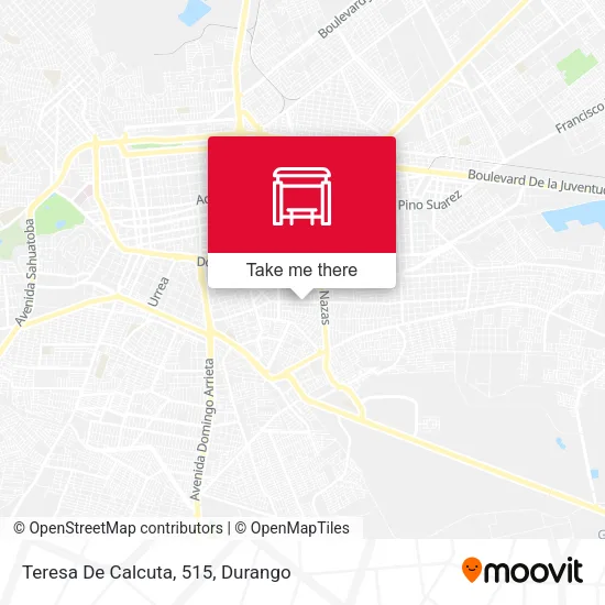 Mapa de Teresa De Calcuta, 515