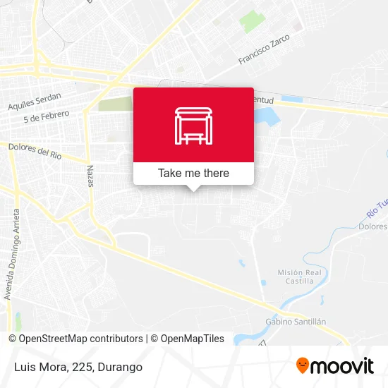 Mapa de Luis Mora, 225