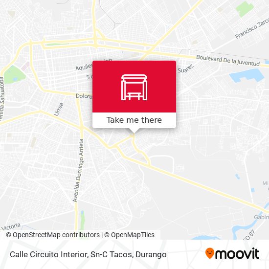 Calle Circuito Interior, Sn-C Tacos map