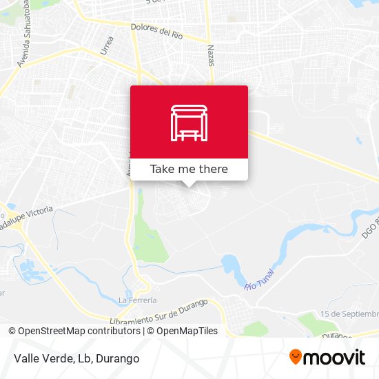 Valle Verde, Lb map