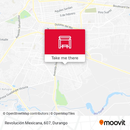 Revolución Mexicana, 607 map