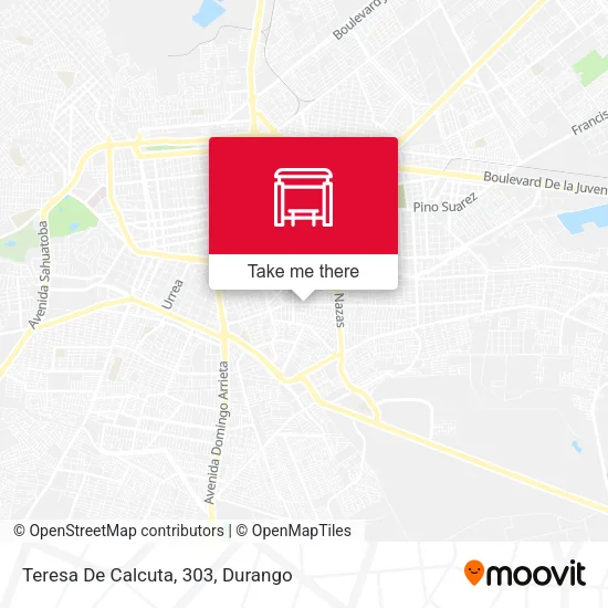 Mapa de Teresa De Calcuta, 303