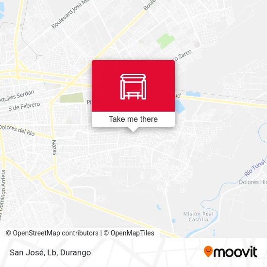 Mapa de San José, Lb